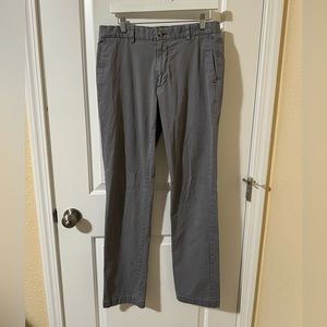 Men’s Vineyard Vines gray breaker pants 32x34